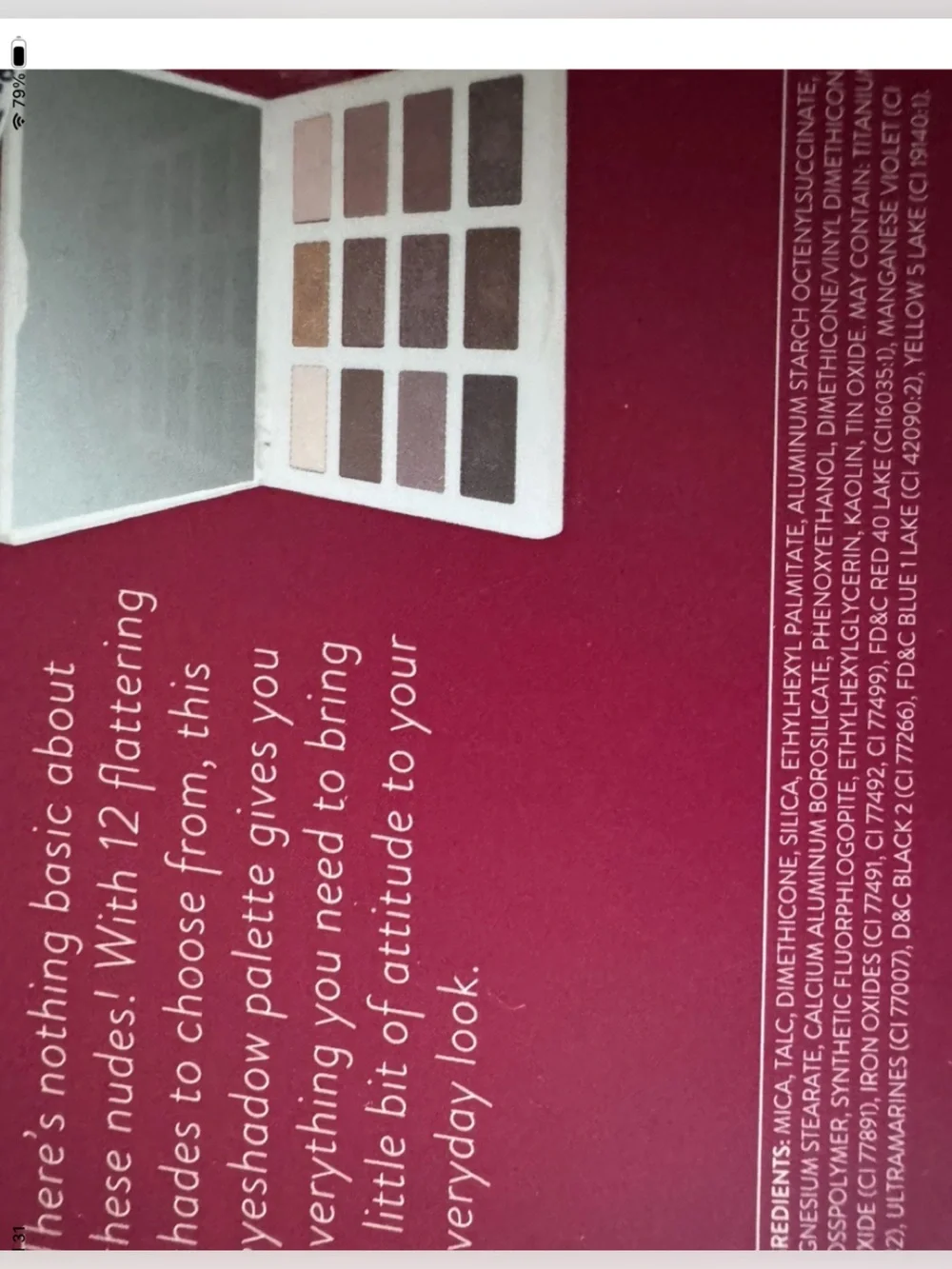 Laura Geller Nude AttitudeNeutral Everyday Eyeshadow Palette - Warm Browns & Pin